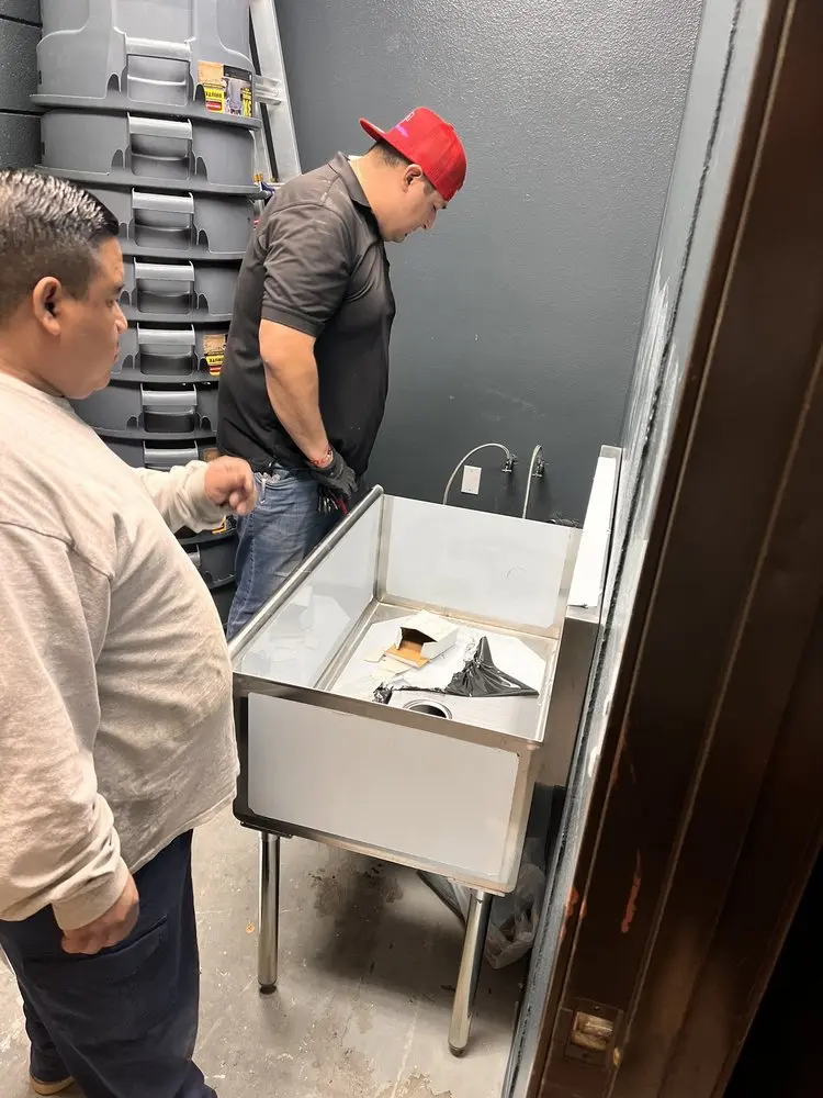 Commercial plumbing and sink installation in Moreno Acres